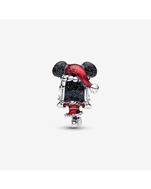Pandora Black Disney Minnie Mouse Holiday Charm