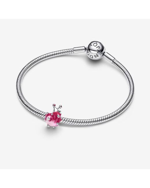 Pandora Pink Snail Charm