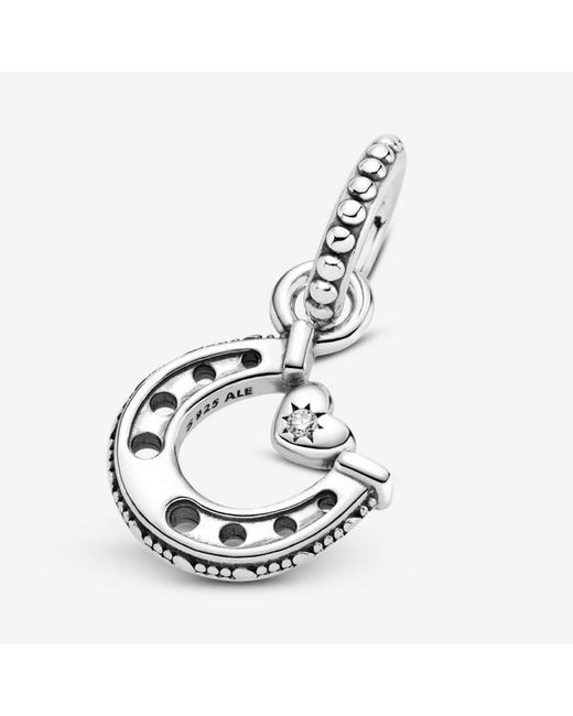 Pandora Metallic Good Luck Horseshoe Dangle Charm