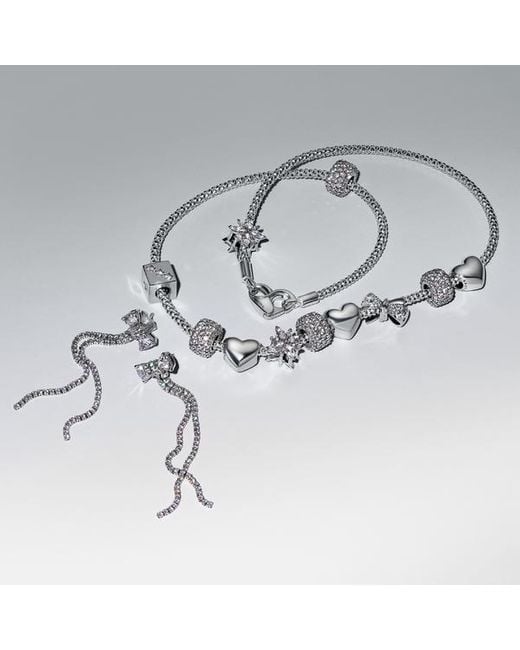 Pandora Metallic Sparkling North Star Charm