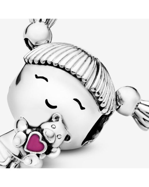 Pandora White Little Girl Charm