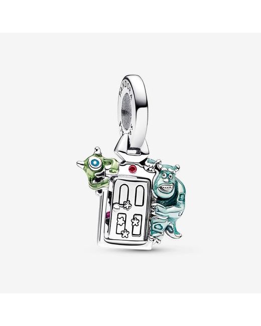 Pandora White Disney Pixar Monsters, Inc. Door Dangle Charm