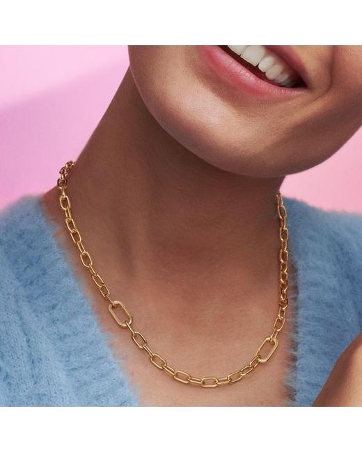 Pandora Metallic Me Small-link Chain Necklace