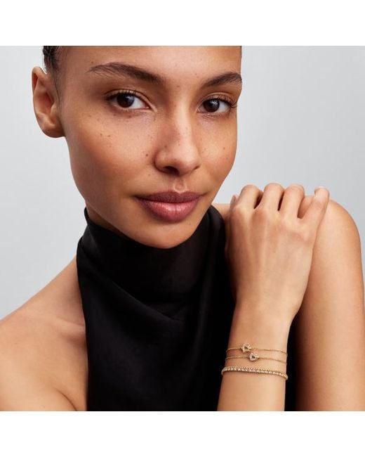 Pandora Metallic Era Lab-Grown Diamond Tennis Bracelet