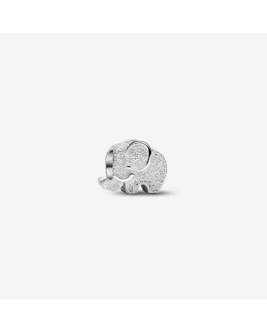 Pandora Metallic Textured Elephant Mini Charm