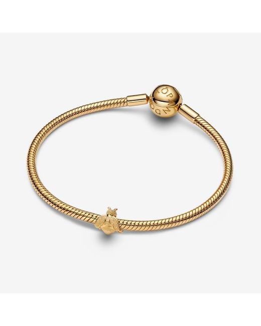 Pandora Metallic Textured Bee Mini Charm