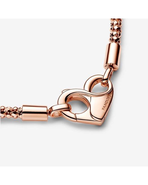Pandora Metallic Moments Studded Chain Bracelet