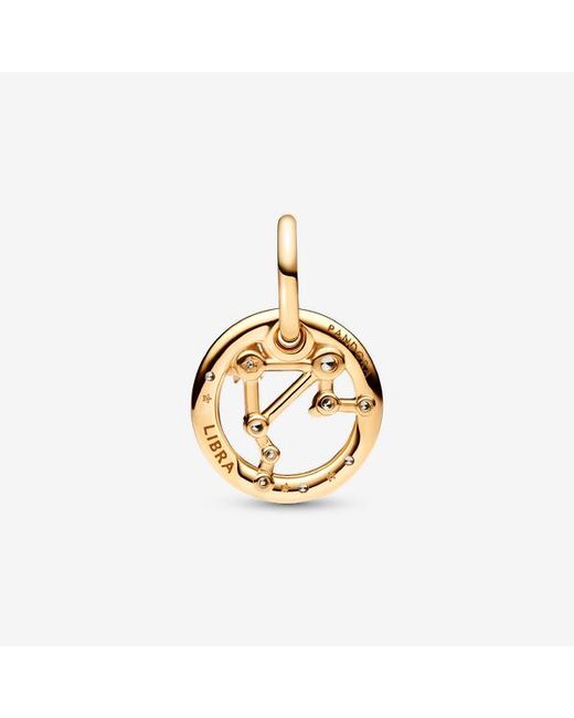 Pandora Metallic Libra Zodiac Dangle Charm