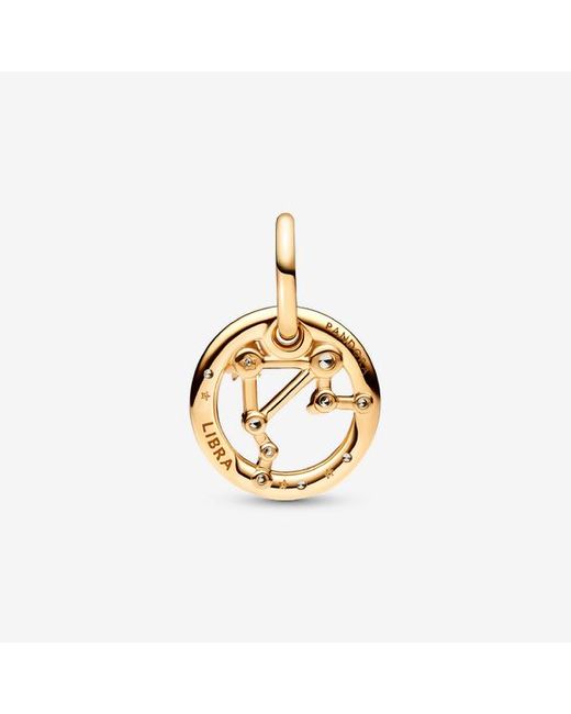 Pandora Metallic Libra Zodiac Dangle Charm
