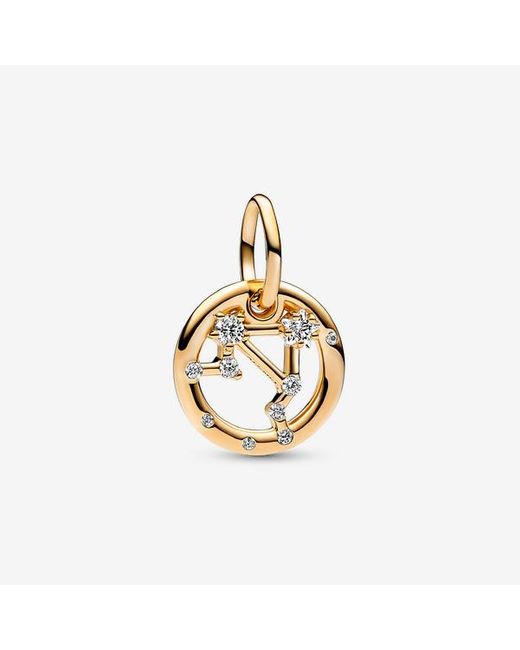 Pandora Metallic Libra Zodiac Dangle Charm