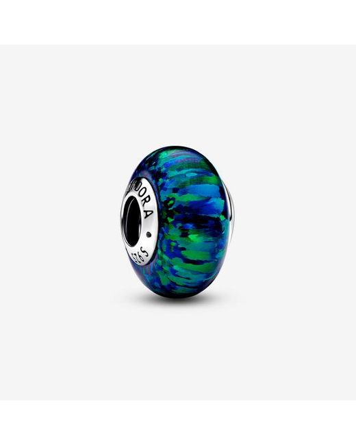 Pandora Blue Opalescent Charm