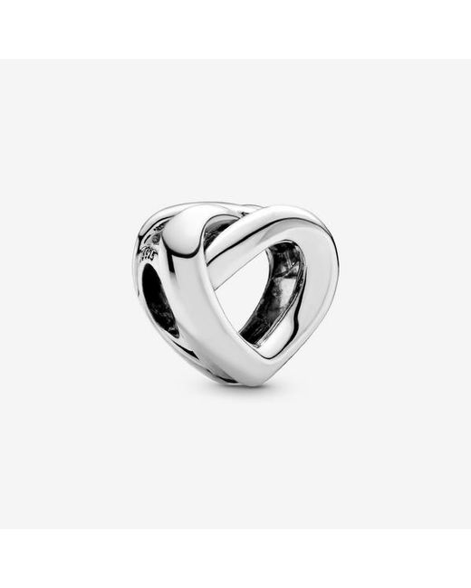 Pandora Metallic Knotted Heart Charm