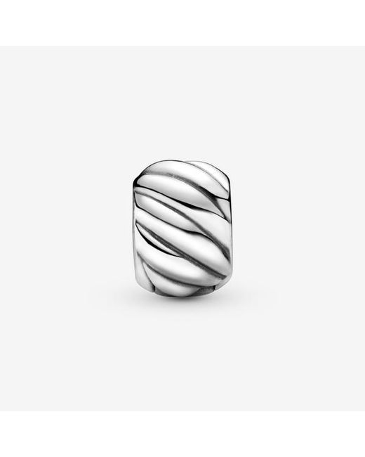 Pandora Multicolor Polished Feathered Clip Charm