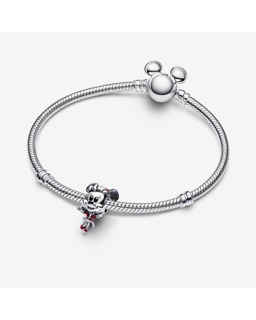 Pandora Black Disney Minnie Mouse Holiday Charm