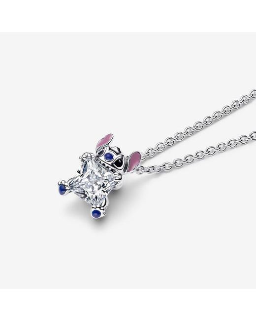 Pandora Metallic Disney Stitch Collier Necklace