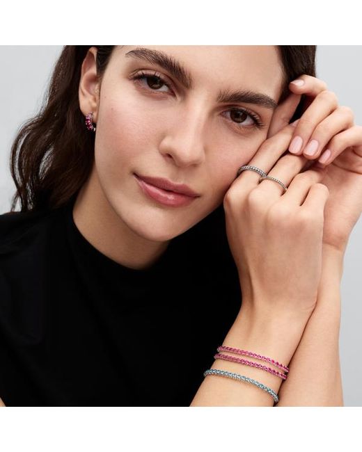 Pandora Pink Sparkling Tennis Bracelet