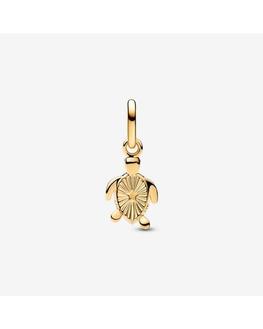 Pandora White Turtle Mini Dangle Charm