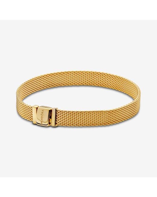 Pandora Metallic Reflexions Mesh Bracelet