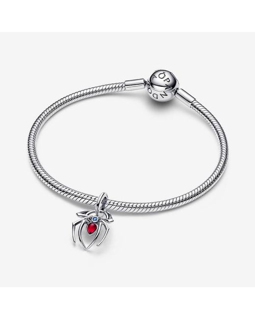 Pandora White Marvel Spiderman Dangle Charm