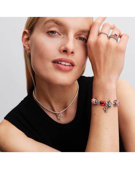 Pandora White Christmas Tree Charm