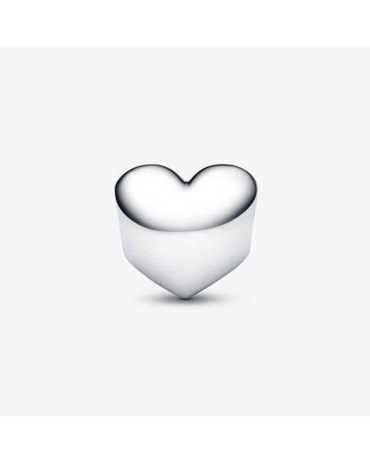 Pandora Moments 794161c05 Sterling Silver Heart Charm With Green Stone And Artificial Crystal