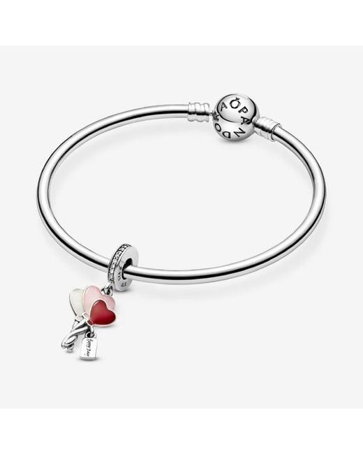 Pandora Red Happy Bday Balloon Dangle Charm 798076cz