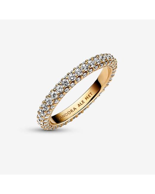 Pandora Metallic Timeless Pavé Single-row Ring