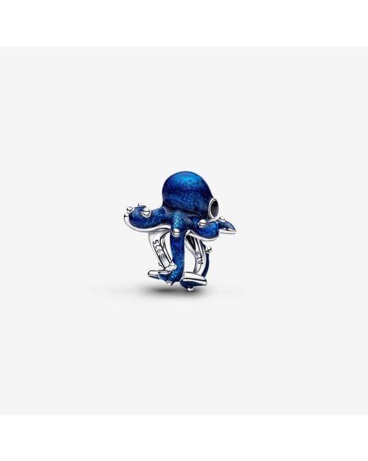 Pandora Blue Octopus Charm
