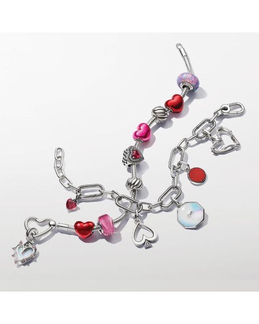 Pandora Blue Friendship Opalescent Double Dangle Charm