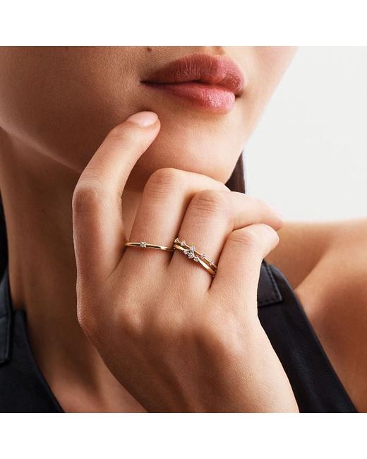 Pandora Metallic Era Lab-Grown Diamond Station Ring