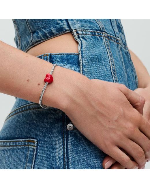 Pandora Red Colour-Changing Hidden Message Heart Charm