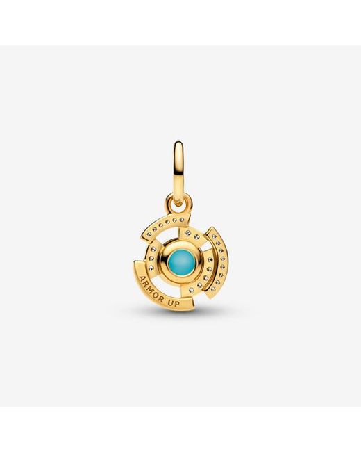 Pandora Metallic Marvel Iron Arc Reactor Dangle Charm