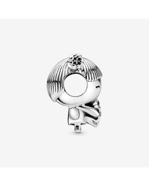 Pandora White Little Girl Charm