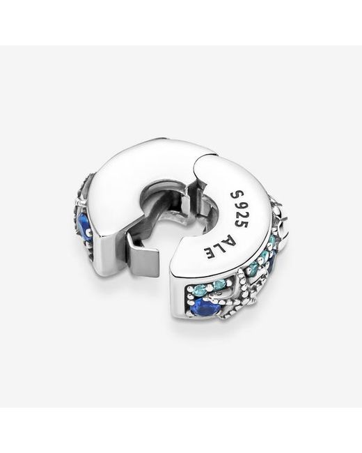 Pandora Blue Tropical Starfish & Shell Clip Charm