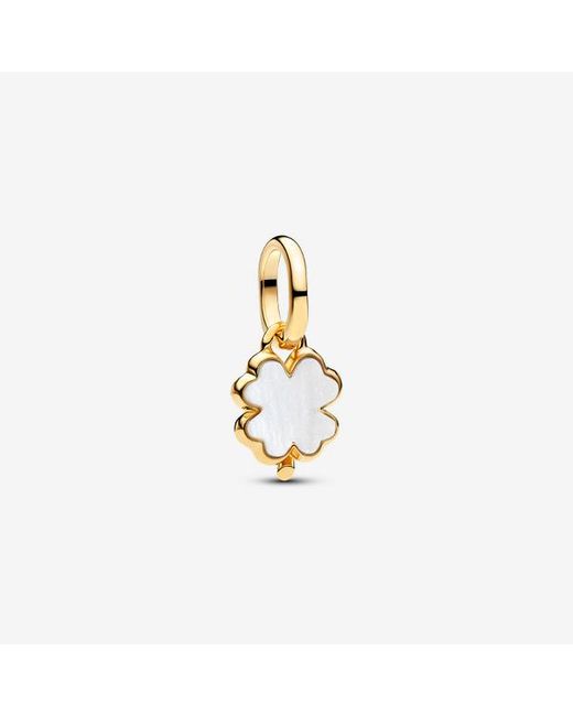 Pandora Metallic Lucky Clover Dangle Charm