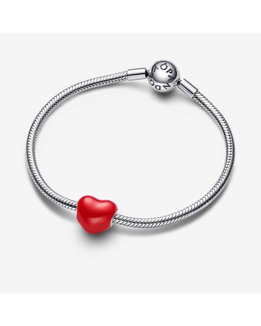 Pandora Red Colour-Changing Hidden Message Heart Charm