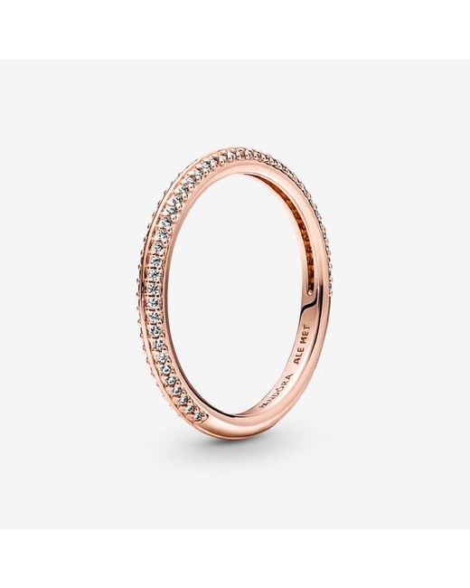 Pandora Pink Me Pavé Ring