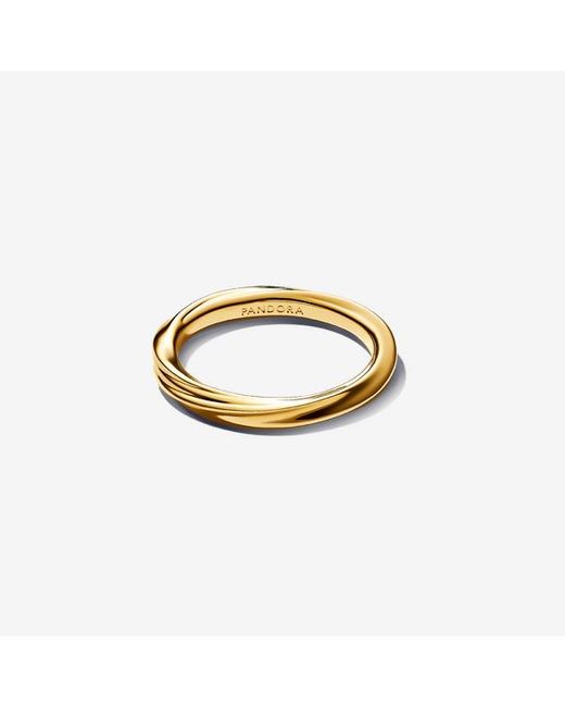 Pandora Metallic Twisted Ring
