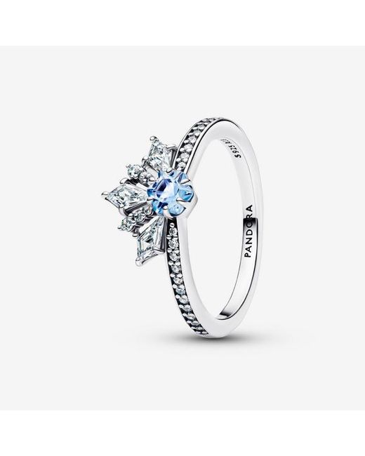 Pandora Blue Disney Frozen Queen Elsa Tiara Ring
