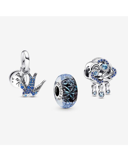 PANDORA Time To Fly, Let Your Dreams Be Your Wings Swallow And Murano