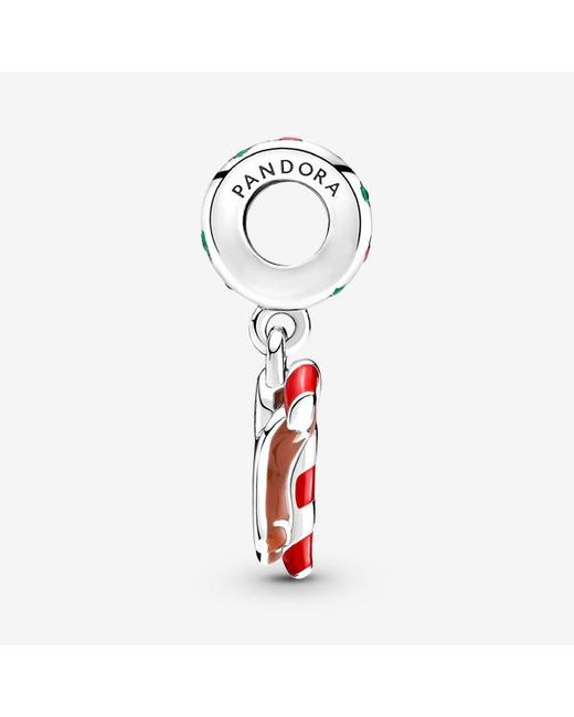 Pandora Red Gingerbread Dangle Charm