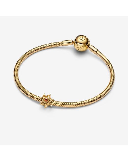 Pandora Metallic Sun Openwork Charm