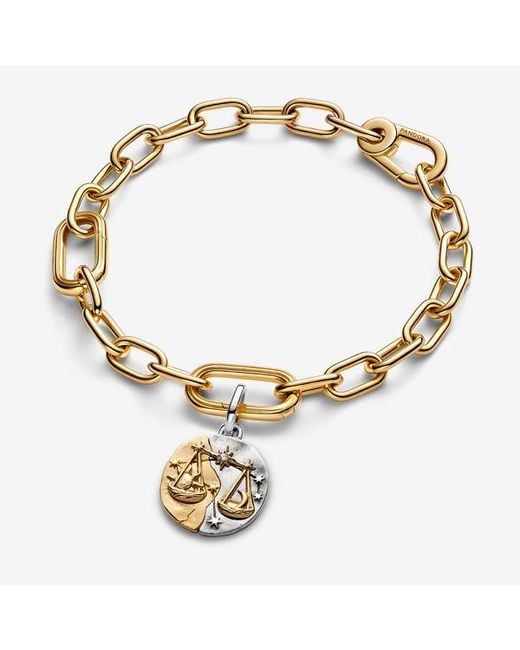 Pandora Metallic Libra Zodiac Medallion Charm