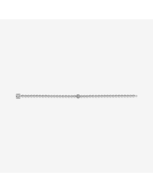 Pandora Metallic Women Silver Bangle - 597943-21