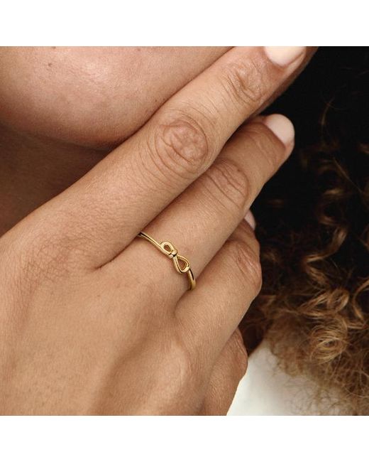 Pandora Metallic Sparkling Band Ring