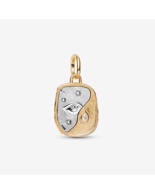 Pandora Metallic Eye Medallion Charm