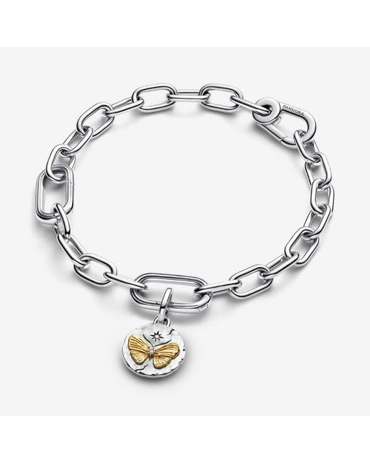 Pandora Metallic Butterfly Medallion Charm