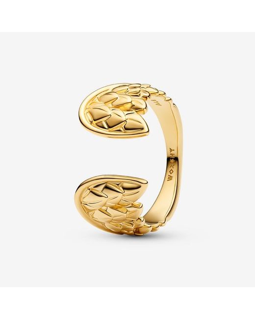 Pandora Metallic Marvel Thor Wings Open Ring