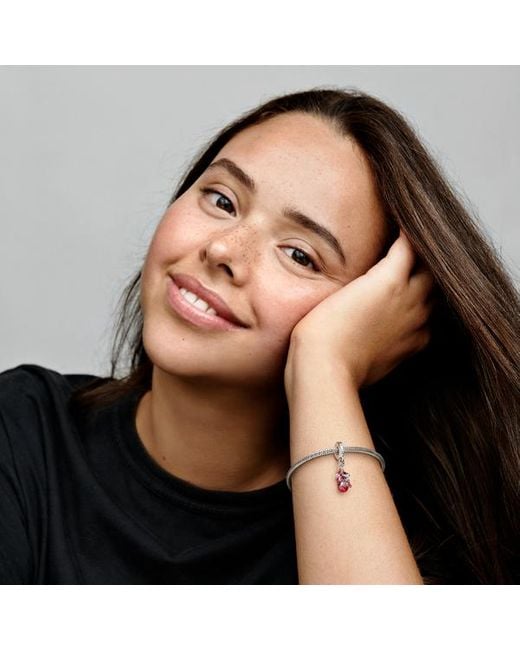 Pandora Red Marvel Hanging Spider- Dangle Charm