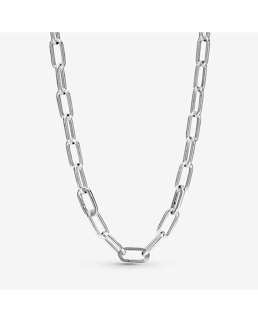 Pandora Metallic Me Medium-Link Chain Necklace